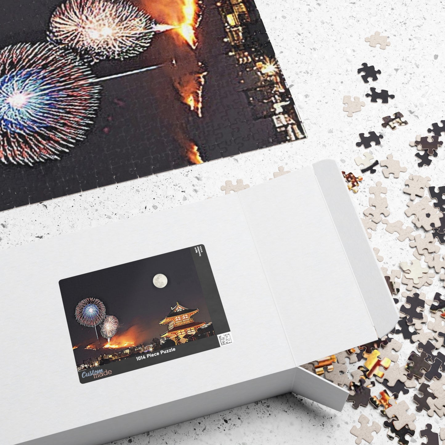 Jigsaw Puzzle (110, 252, 520, 1014-piece) Nara: Wakakusayama mountain burning