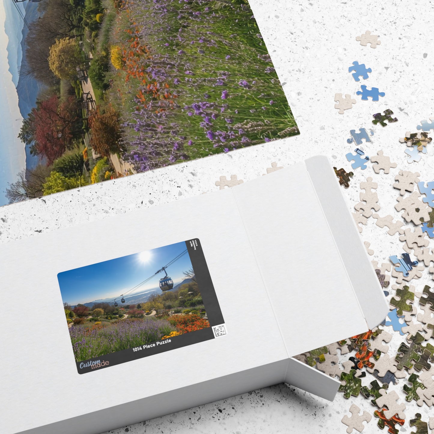 Jigsaw Puzzle (110, 252, 520, 1014-piece) Kobe: Nunobiki Herb Garden