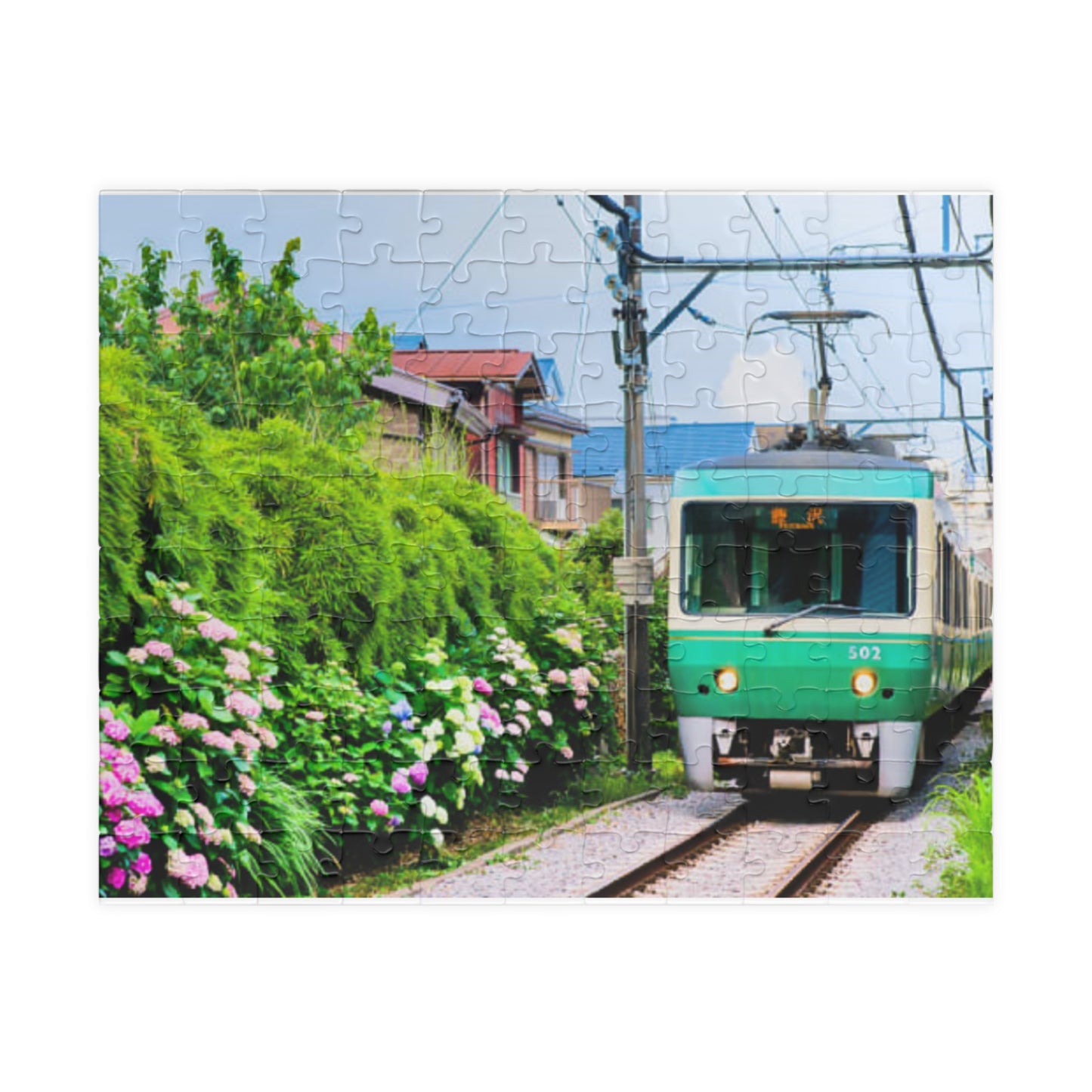 Jigsaw Puzzle (110, 252, 520, 1014-piece) Kamakura: Enoshima Dentetsu
