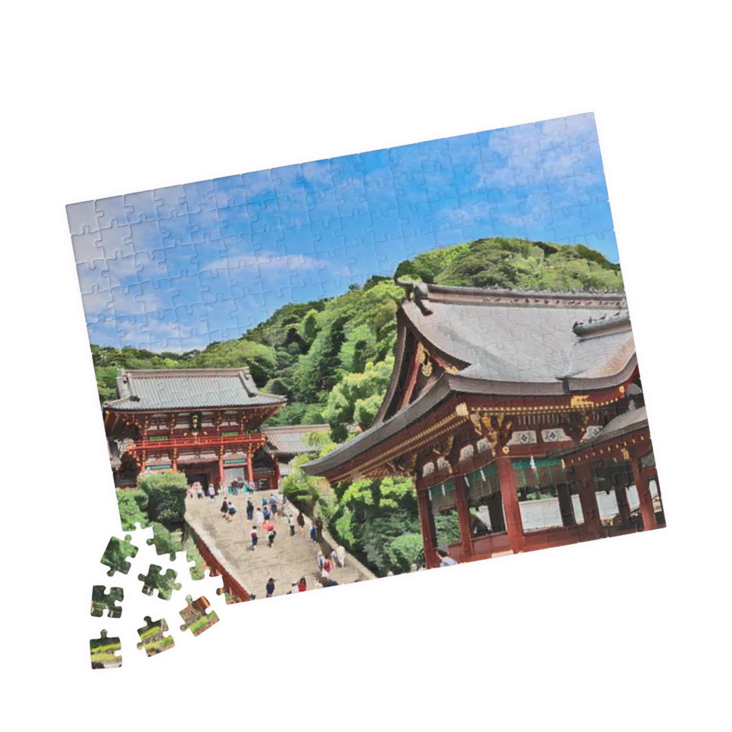 Jigsaw Puzzle (110, 252, 520, 1014-piece) Kamakura: Tsuruoka Hachiman Guu