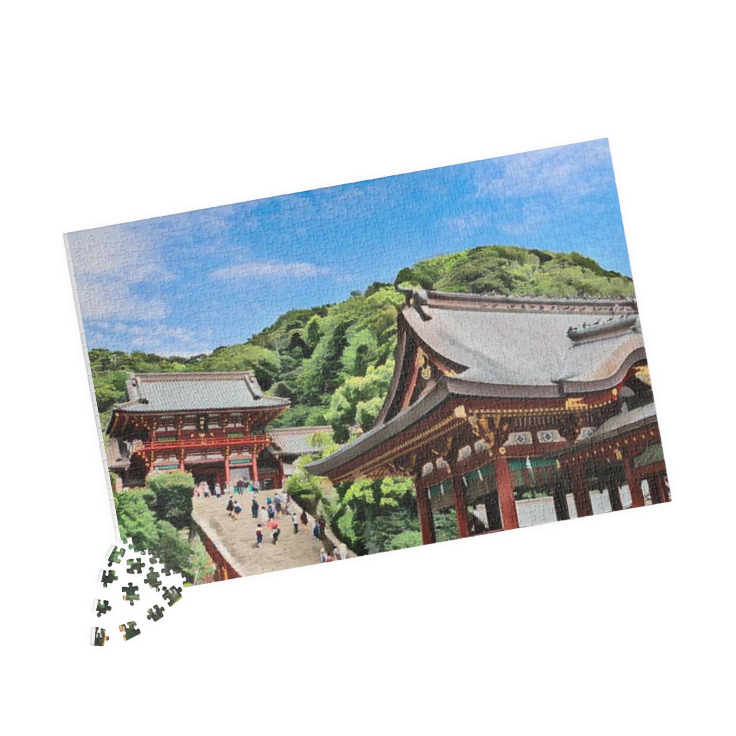 Jigsaw Puzzle (110, 252, 520, 1014-piece) Kamakura: Tsuruoka Hachiman Guu