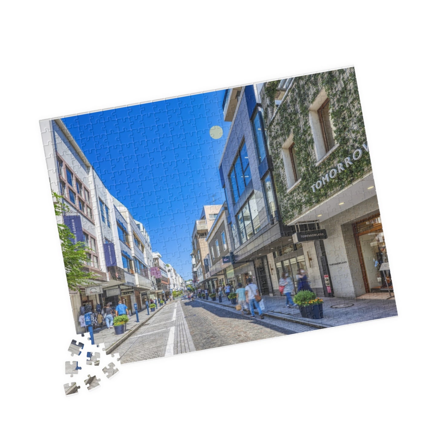 Jigsaw Puzzle (110, 252, 520, 1014-piece) Yokohama: Motomachi Shopping Street