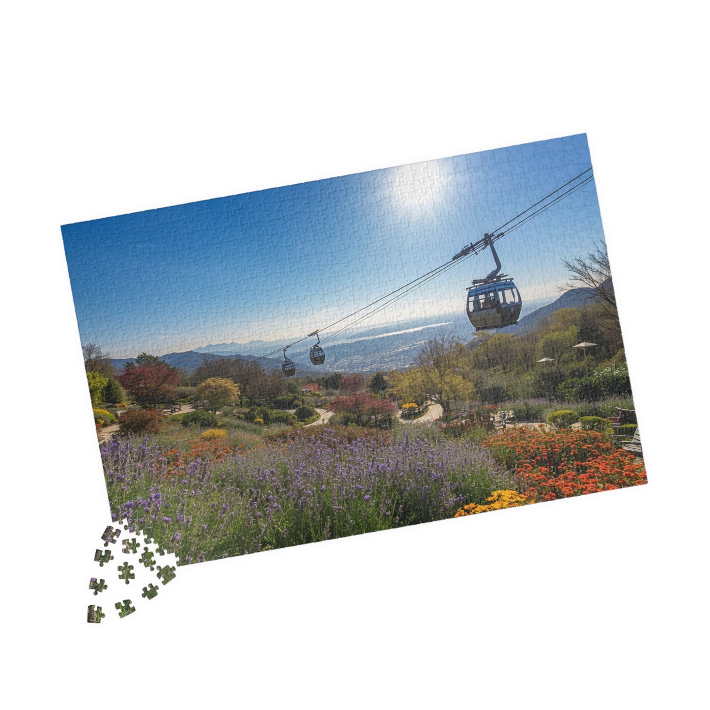 Jigsaw Puzzle (110, 252, 520, 1014-piece) Kobe: Nunobiki Herb Garden