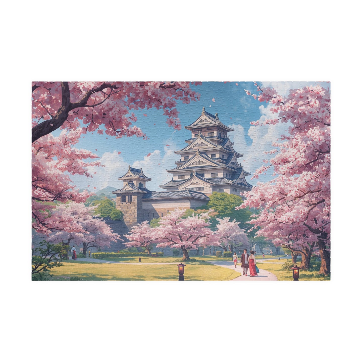 Jigsaw Puzzle (110, 252, 520, 1014-piece) Osaka: Osaka Castle