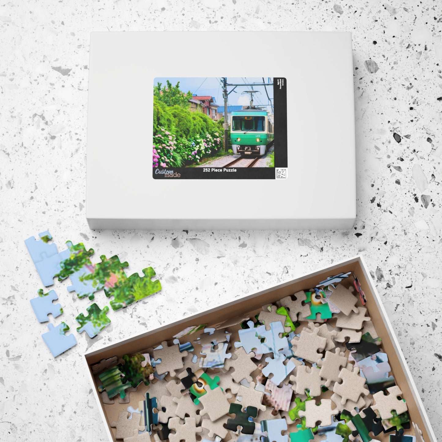 Jigsaw Puzzle (110, 252, 520, 1014-piece) Kamakura: Enoshima Dentetsu