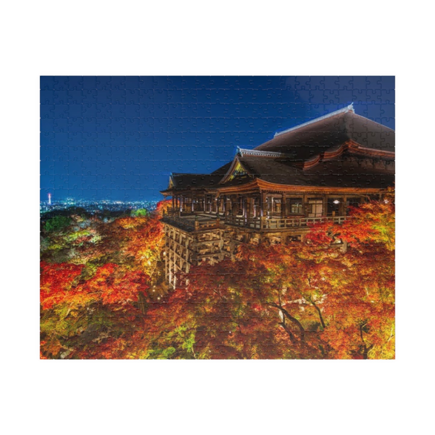 Jigsaw Puzzle (110, 252, 520, 1014-piece) Kyoto: Kiyomizu-dera Illumination