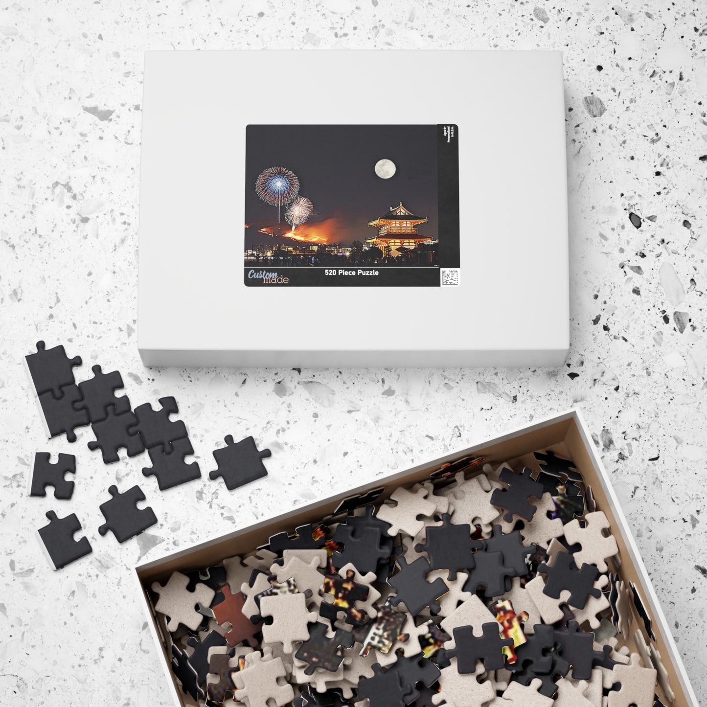 Jigsaw Puzzle (110, 252, 520, 1014-piece) Nara: Wakakusayama mountain burning