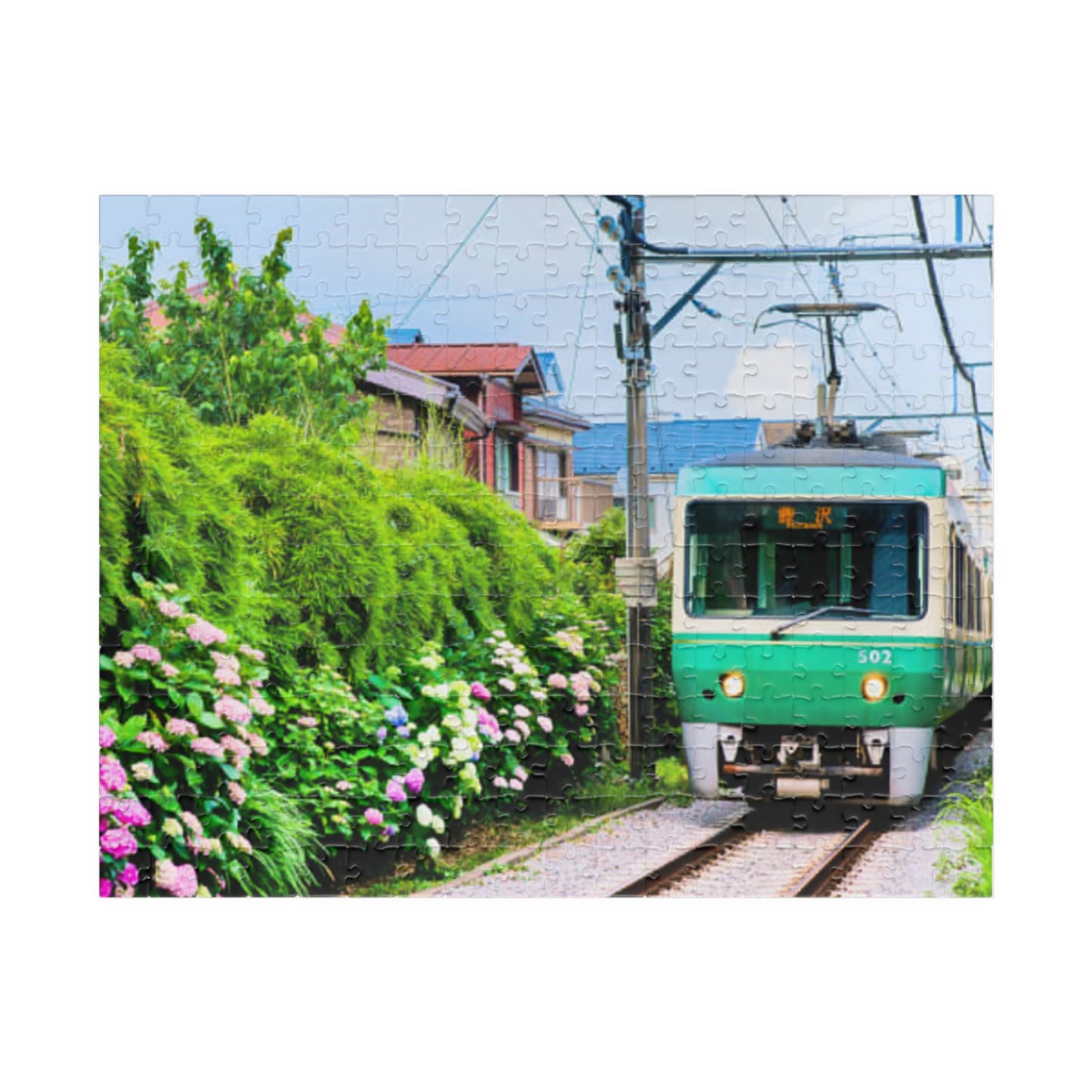 Jigsaw Puzzle (110, 252, 520, 1014-piece) Kamakura: Enoshima Dentetsu