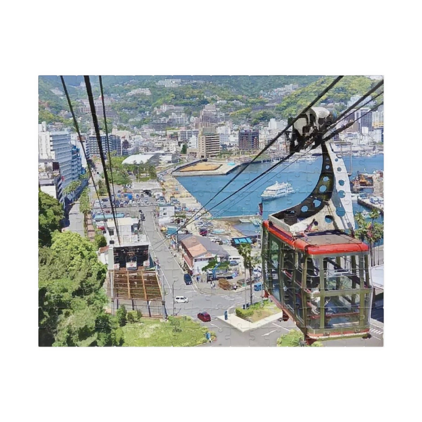 Jigsaw Puzzle (110, 252, 520, 1014-piece) Izu: Atami Ropeway
