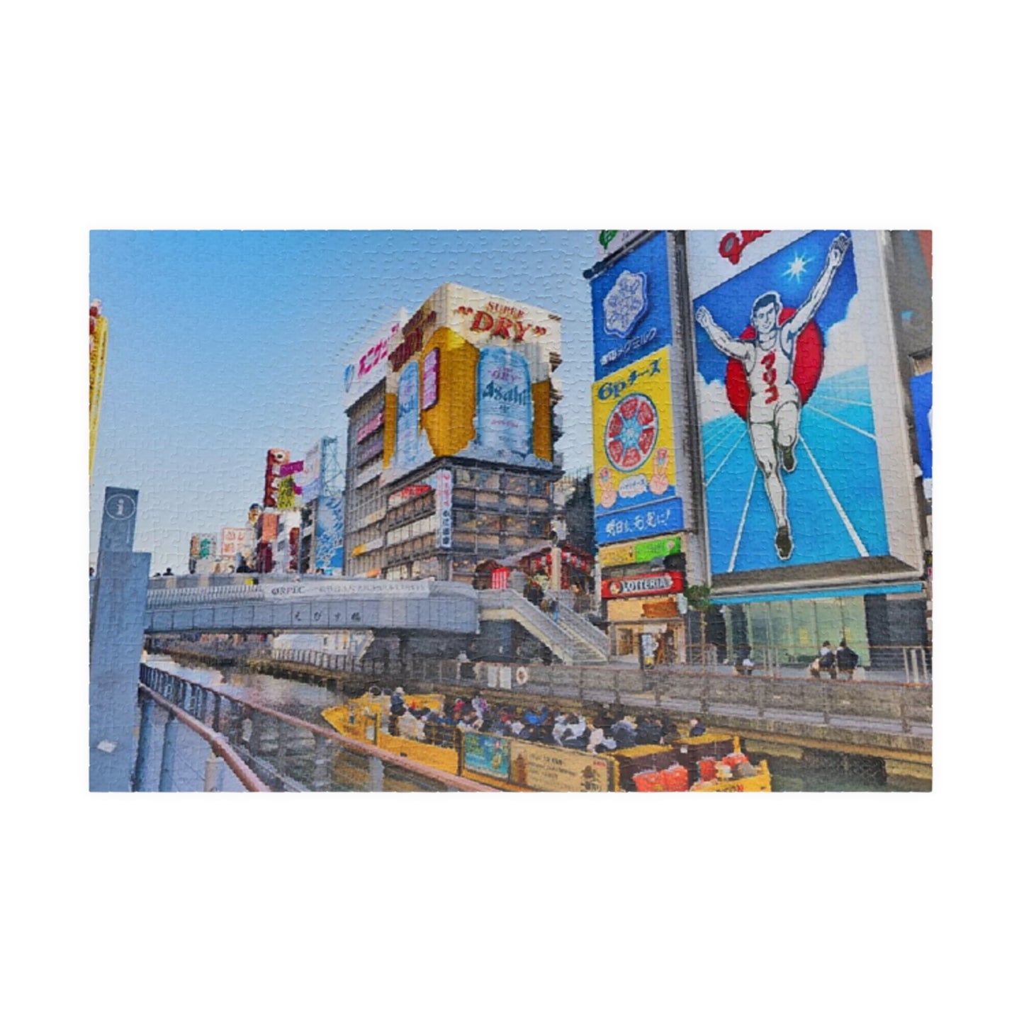Jigsaw Puzzle (110, 252, 520, 1014-piece) Osaka: Dotonbori Nanba