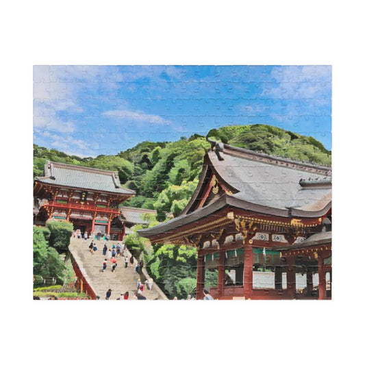 Jigsaw Puzzle (110, 252, 520, 1014-piece) Kamakura: Tsuruoka Hachiman Guu