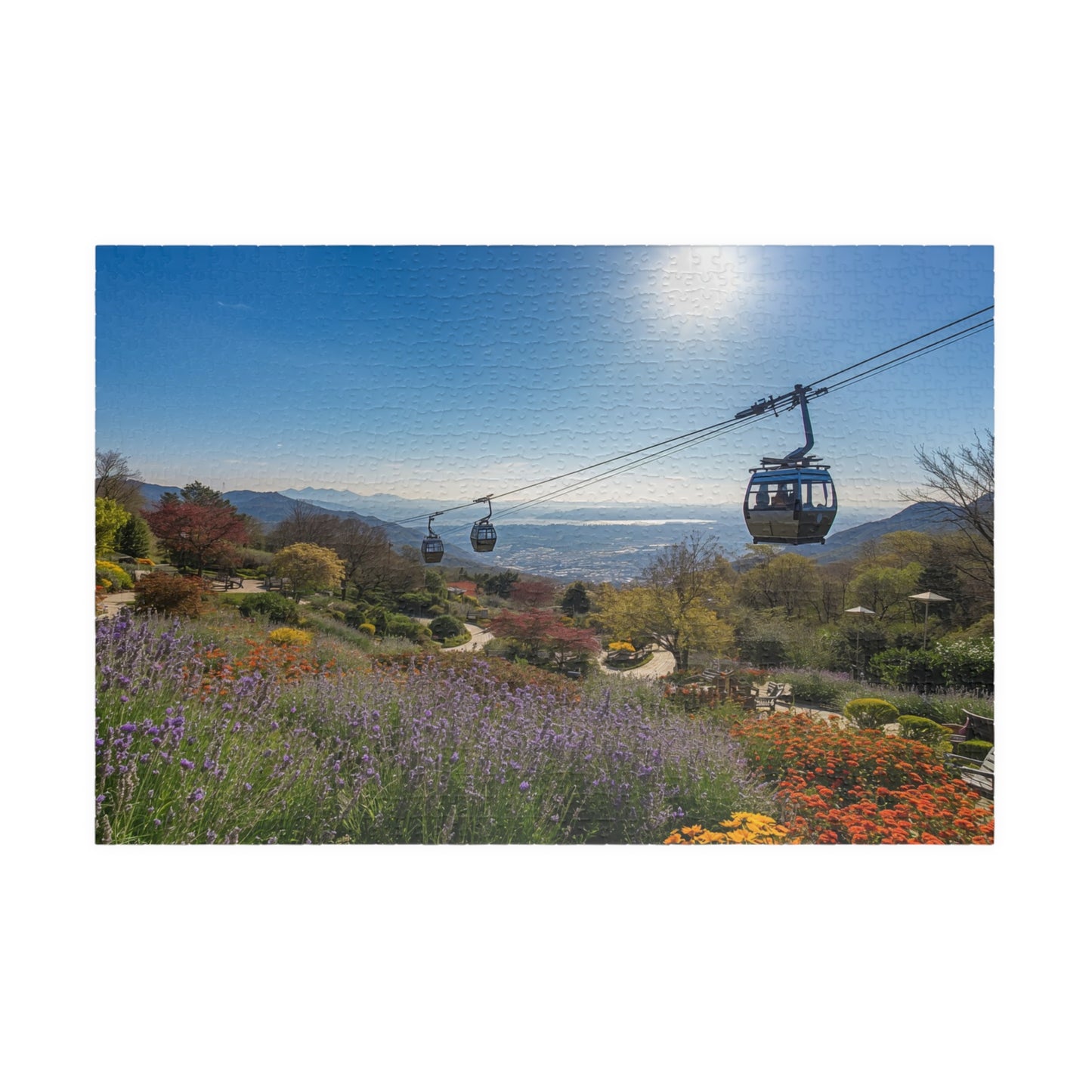 Jigsaw Puzzle (110, 252, 520, 1014-piece) Kobe: Nunobiki Herb Garden