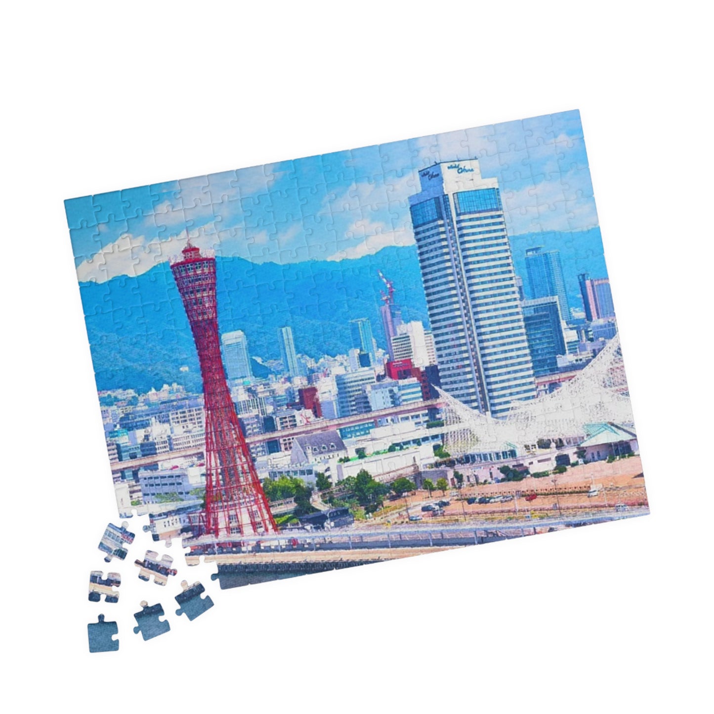 Jigsaw Puzzle (110, 252, 520, 1014-piece) Kobe: Port Tower