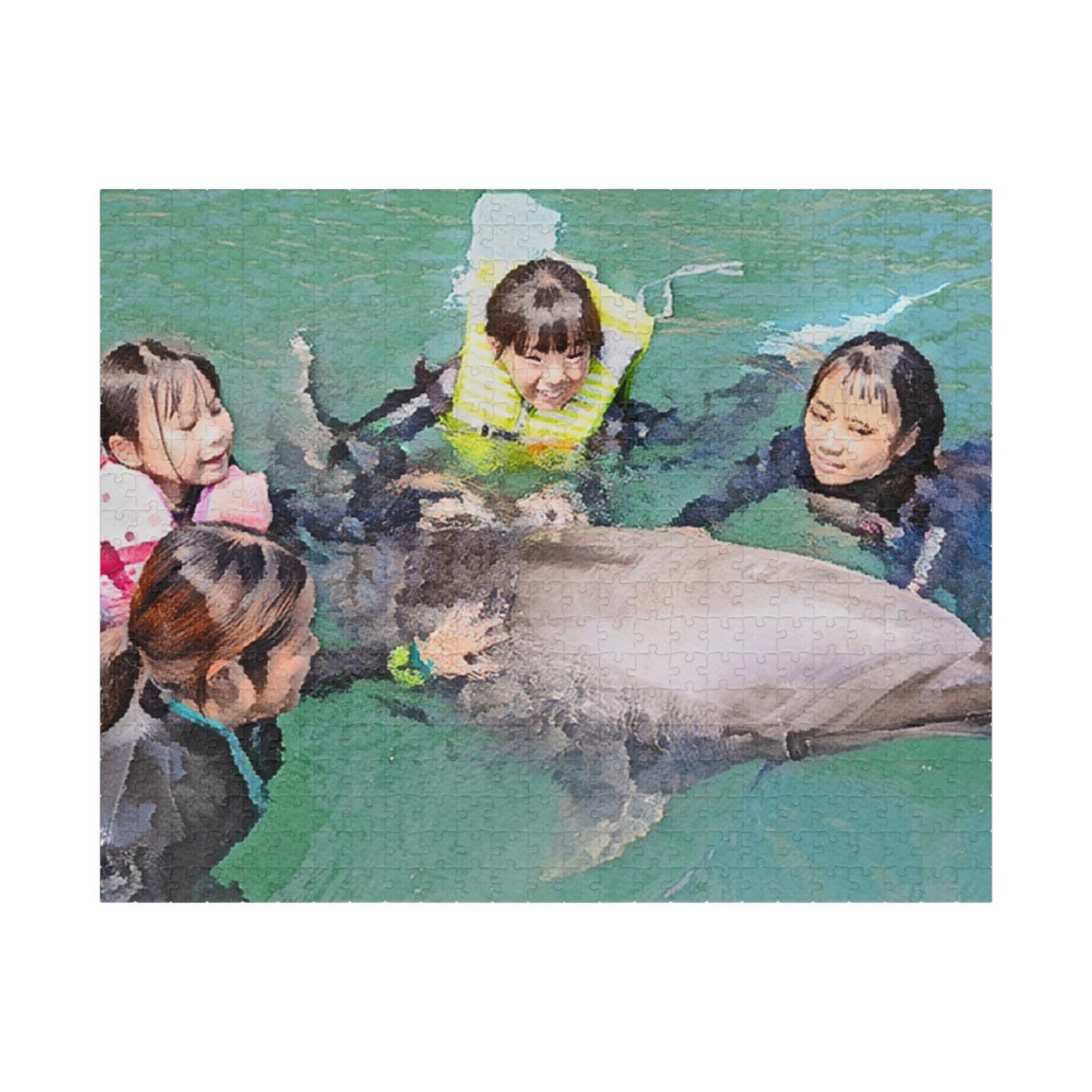 Jigsaw Puzzle (110, 252, 520, 1014-piece) Izu: Shimoda Aquarium