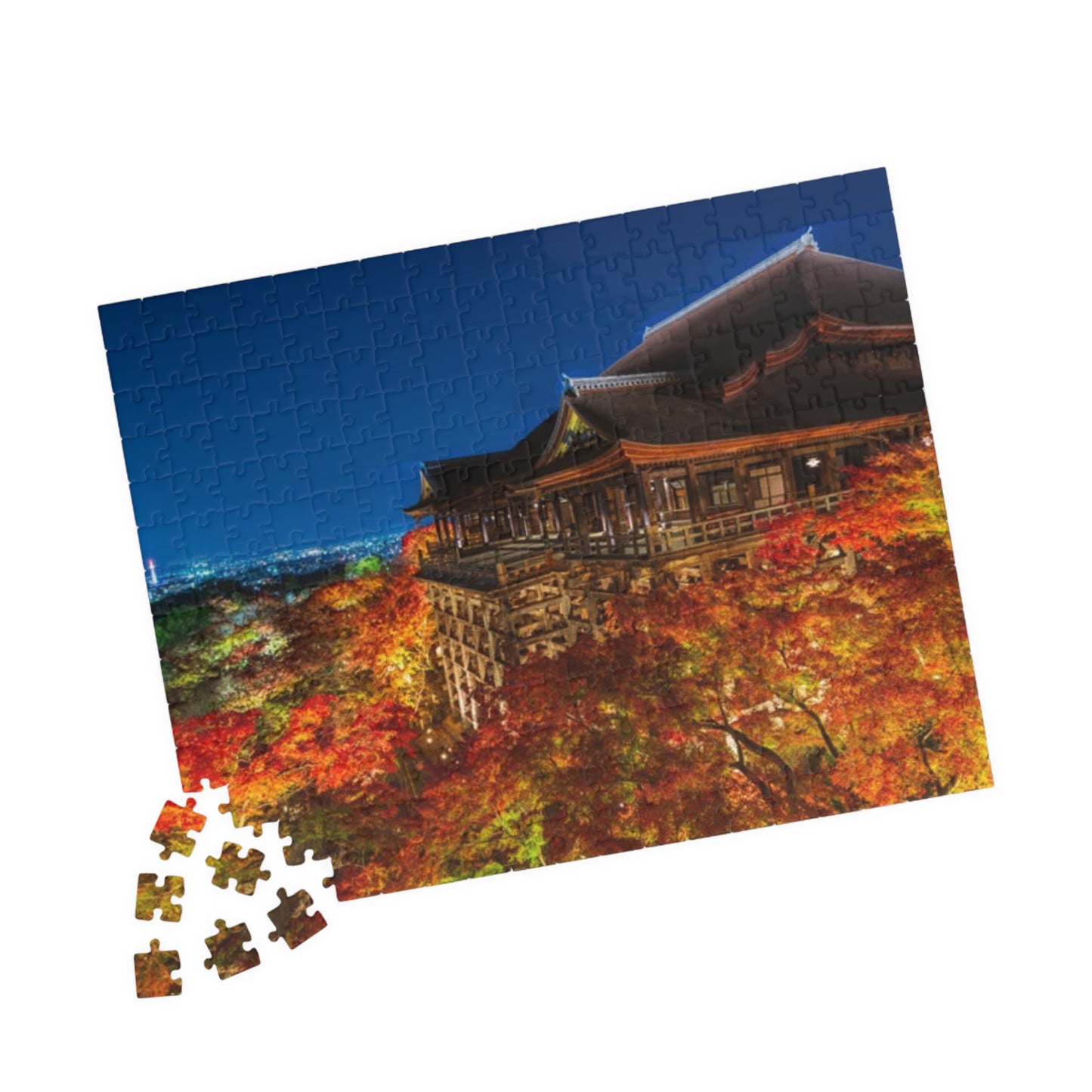 Jigsaw Puzzle (110, 252, 520, 1014-piece) Kyoto: Kiyomizu-dera Illumination