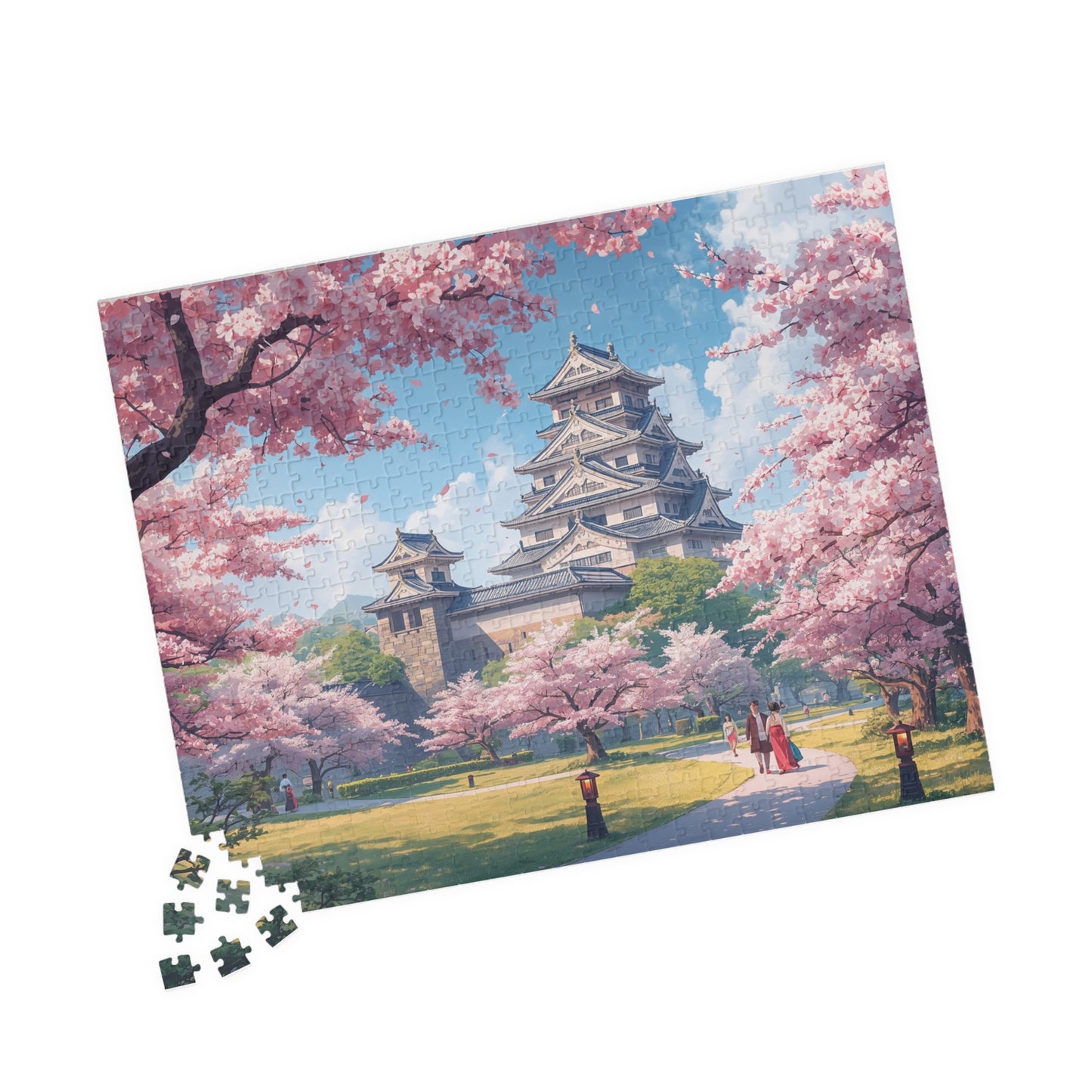 Jigsaw Puzzle (110, 252, 520, 1014-piece) Osaka: Osaka Castle