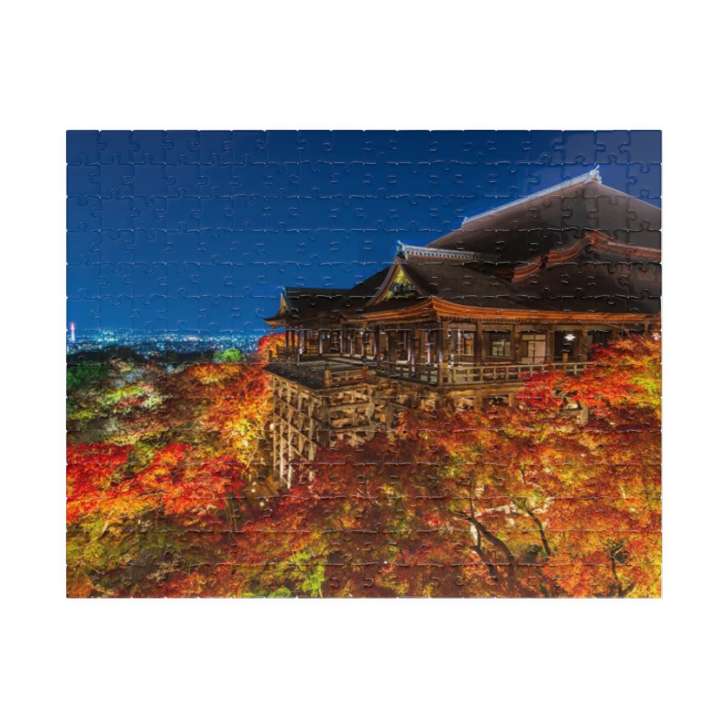 Jigsaw Puzzle (110, 252, 520, 1014-piece) Kyoto: Kiyomizu-dera Illumination